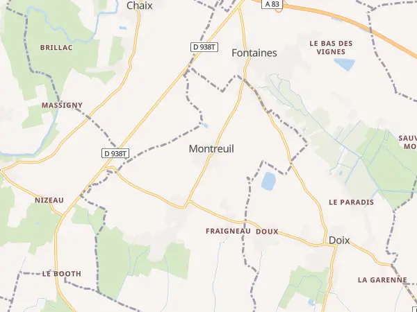 Plan de Montreuil