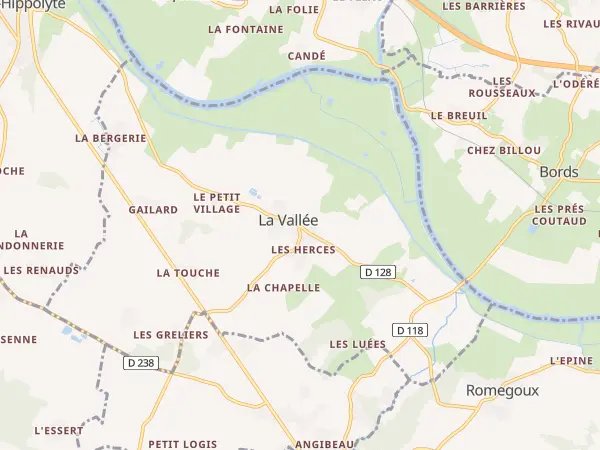 Plan de La Vallée