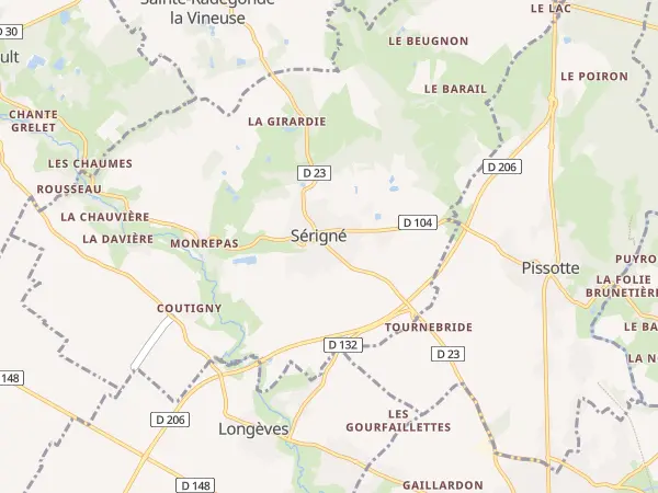 Plan de Sérigné