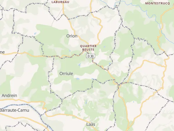 Plan de Orriule