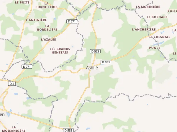 Plan de Astillé