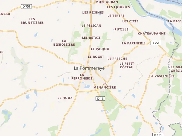 Plan de Mauges-sur-Loire