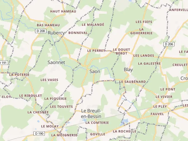Plan de Saon
