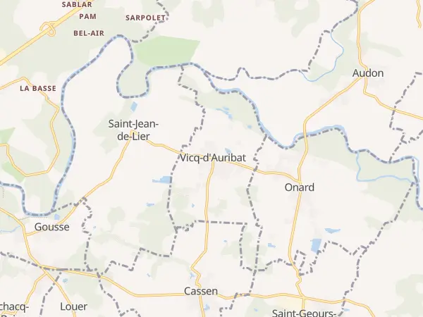 Plan de Vicq-d’Auribat