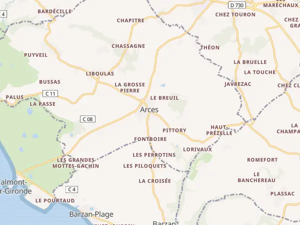 Plan de Arces