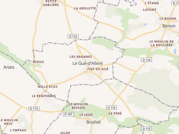 Plan du Gué-d’Alleré