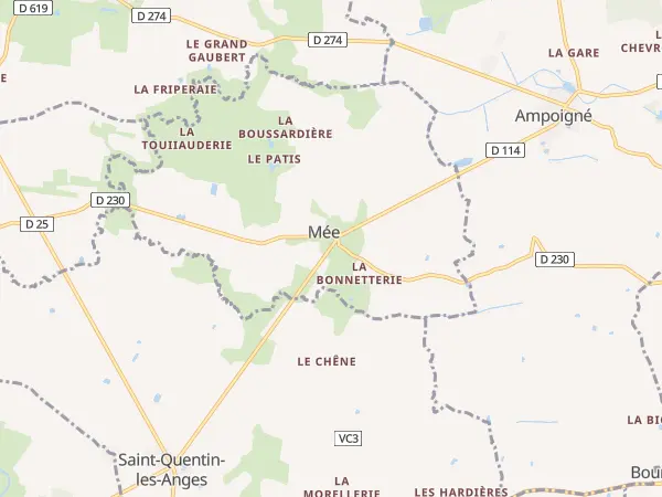 Plan de Mée