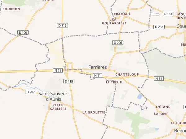 Plan de Ferrières