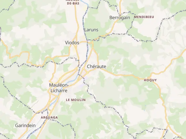 Plan de Chéraute
