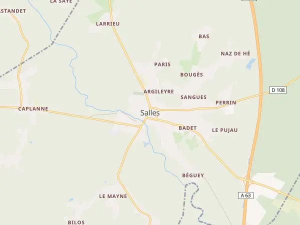 Plan de Salles