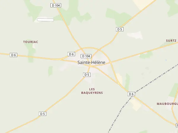 Plan de Sainte-Hélène