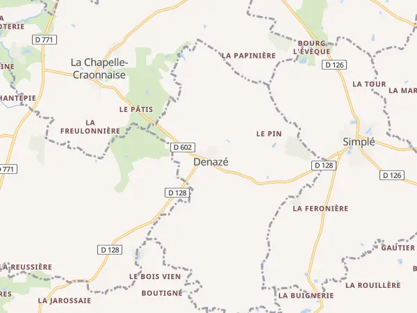 Plan de Denazé