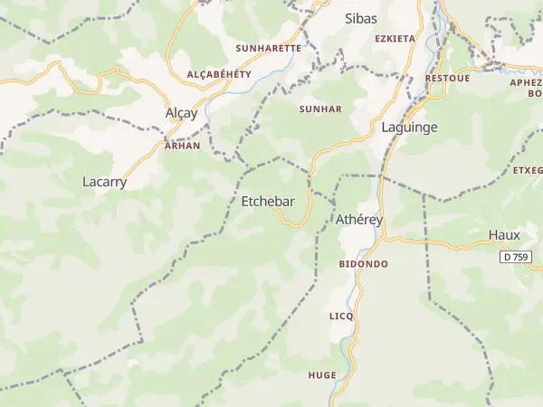 Plan de Etchebar