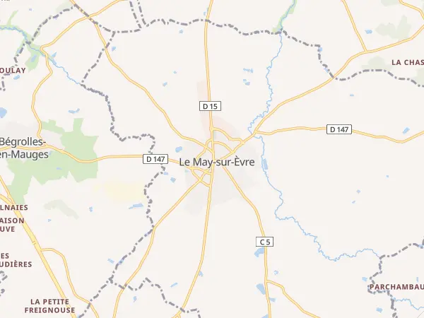 Plan du May-sur-Èvre