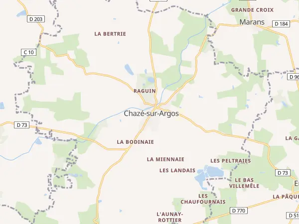 Plan de Chazé-sur-Argos