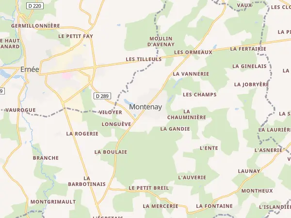 Plan de Montenay