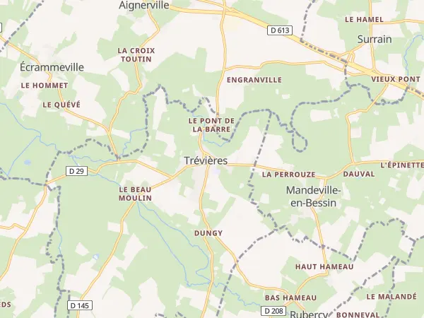 Plan de Trévières