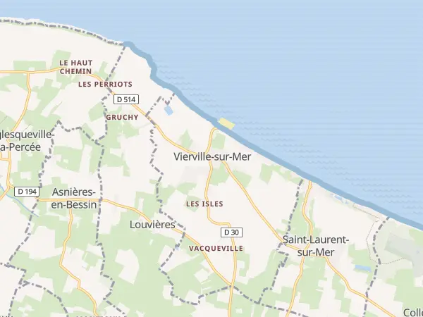 Plan de Vierville-sur-Mer