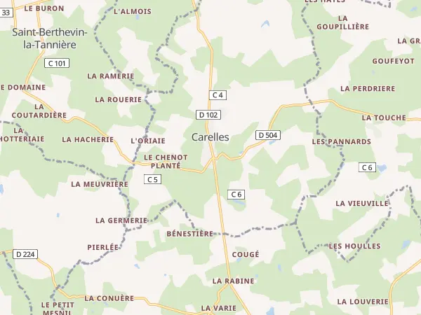 Plan de Carelles