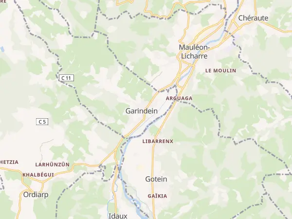 Plan de Garindein