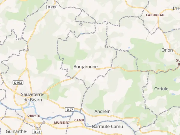 Plan de Burgaronne