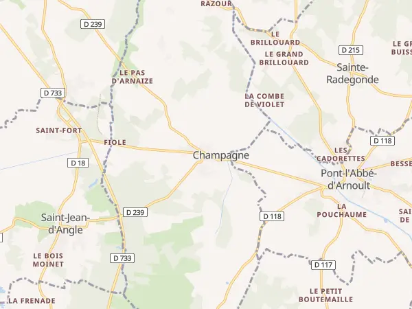 Plan de Champagne
