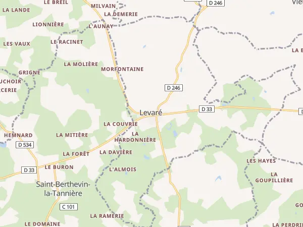 Plan de Levaré