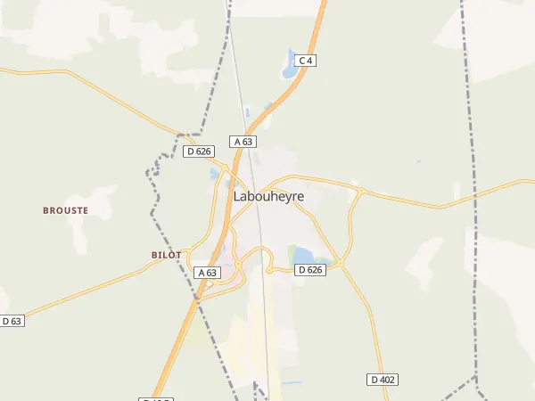 Plan de Labouheyre