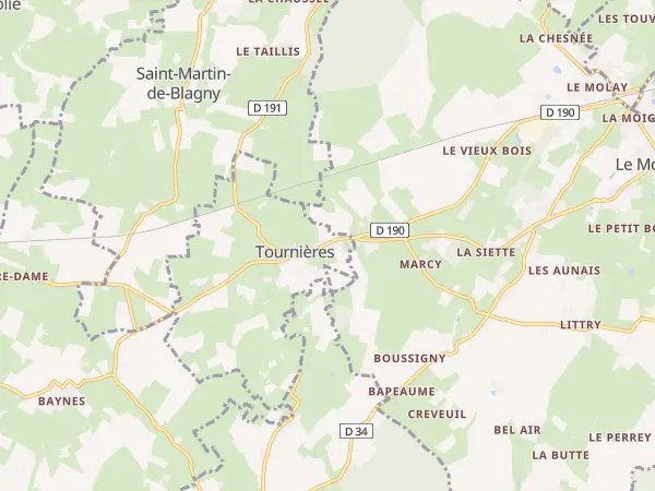 Plan de Tournières