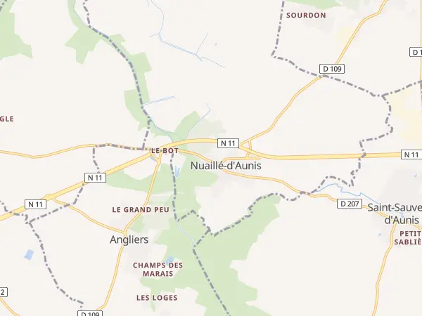 Plan de Nuaillé-d’Aunis
