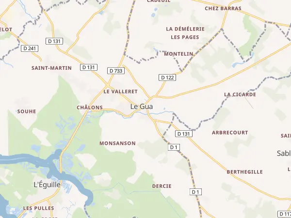 Plan du Gua