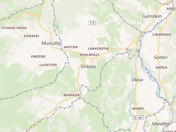 Plan de Ordiarp