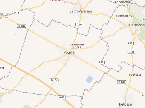 Plan de Pouillé
