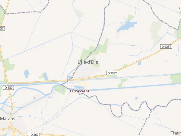 Plan de L’Île-d’Elle