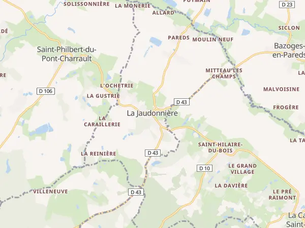 Plan de La Jaudonnière