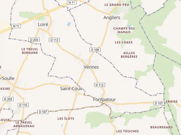 Plan de Vérines