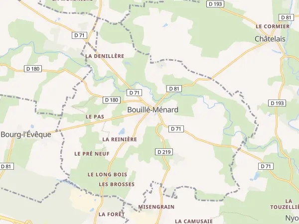 Plan de Bouillé-Ménard