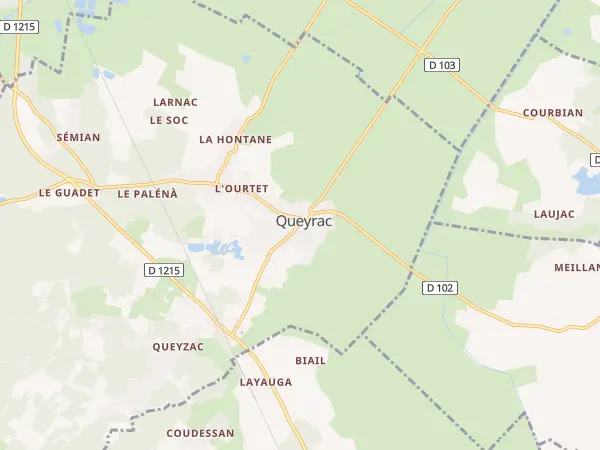 Plan de Queyrac