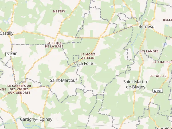 Plan de La Folie