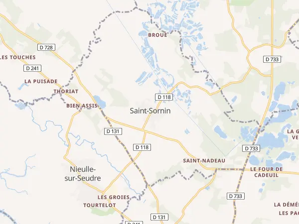 Plan de Saint-Sornin