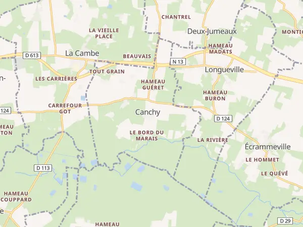 Plan de Canchy