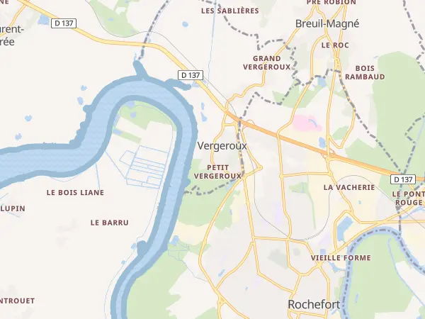 Plan de Vergeroux