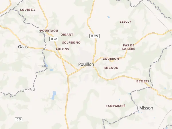 Plan de Pouillon