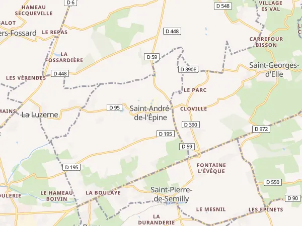 Plan de Saint-André-de-l’Épine