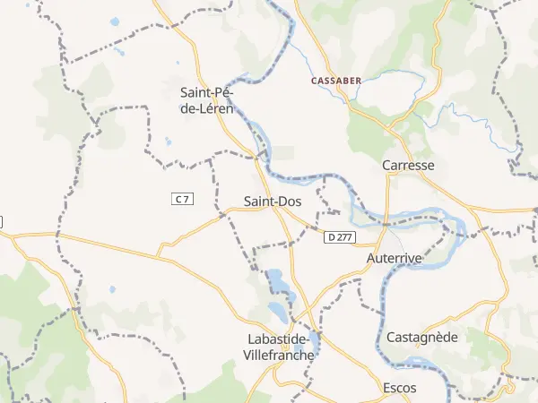 Plan de Saint-Dos