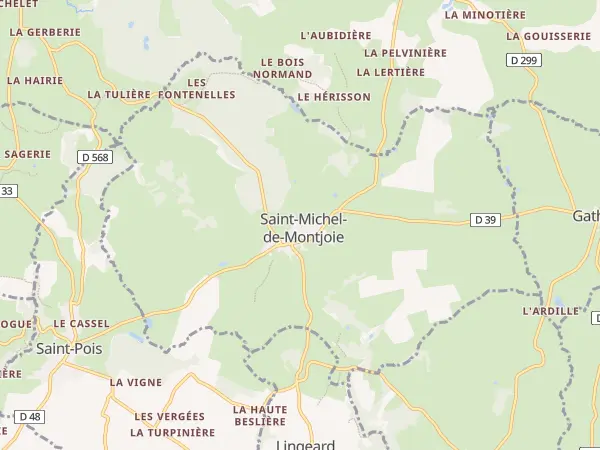 Plan de Saint-Michel-de-Montjoie