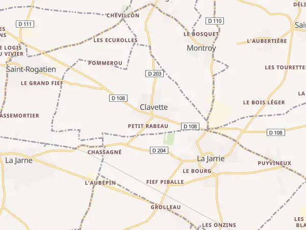 Plan de Clavette
