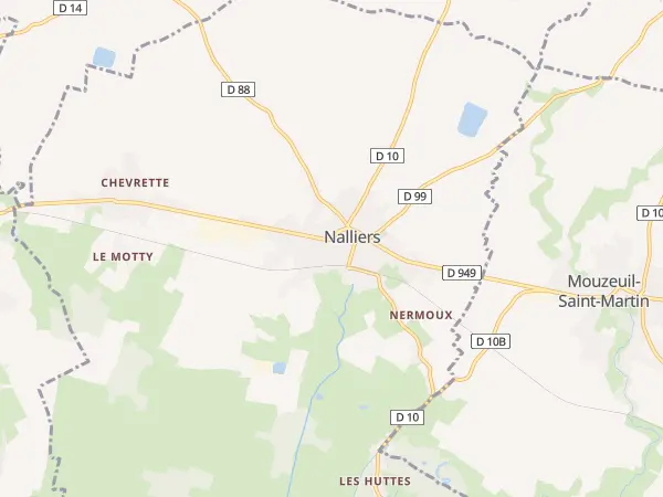 Plan de Nalliers