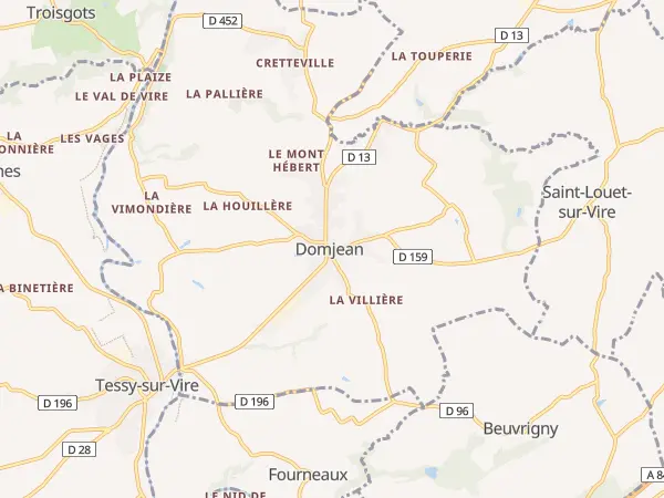 Plan de Domjean