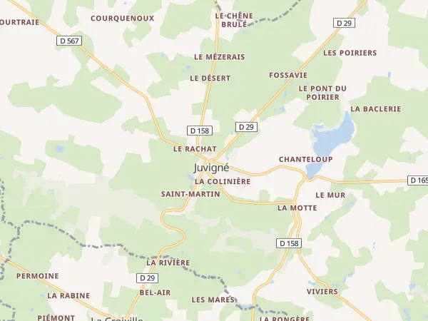Plan de Juvigné
